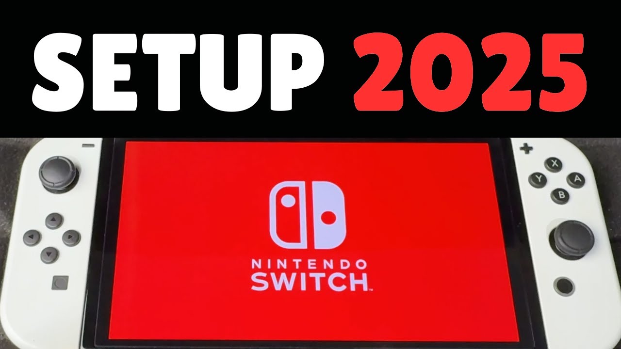 How to Set Up New Nintendo Switch | 2025 Beginners Guide | First