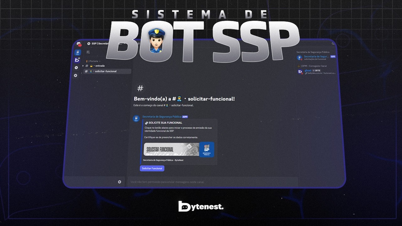 Youtube Officer Bot SISTEMA DE BOT POLICIAL PARA DISCORD! - YouTube