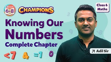 Knowing Our Numbers Class 6 Maths Complete Chapter | NCERT Maths Class 6 Ch 1 | BYJU