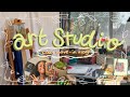 Vlog  moving into my art studio