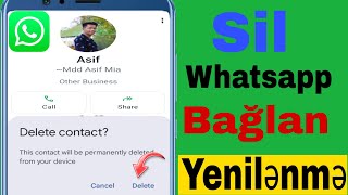 Whatsapp Kontaktı Necə Silmək Lazımdır? 2024-Cü Ilin Yenilənməsi Whatsapp Əlaqəni Sil Whatsapp Ə