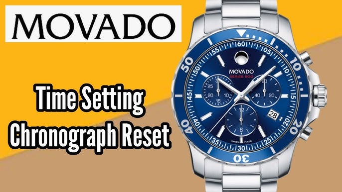 Movado Series 800 Automatic 2600158 - YouTube