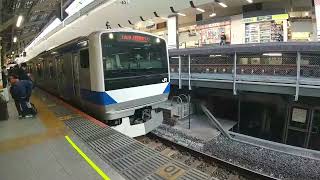視聴提供動画 東海道線 普通品川行き E531系カツK407編成 東京駅にて
