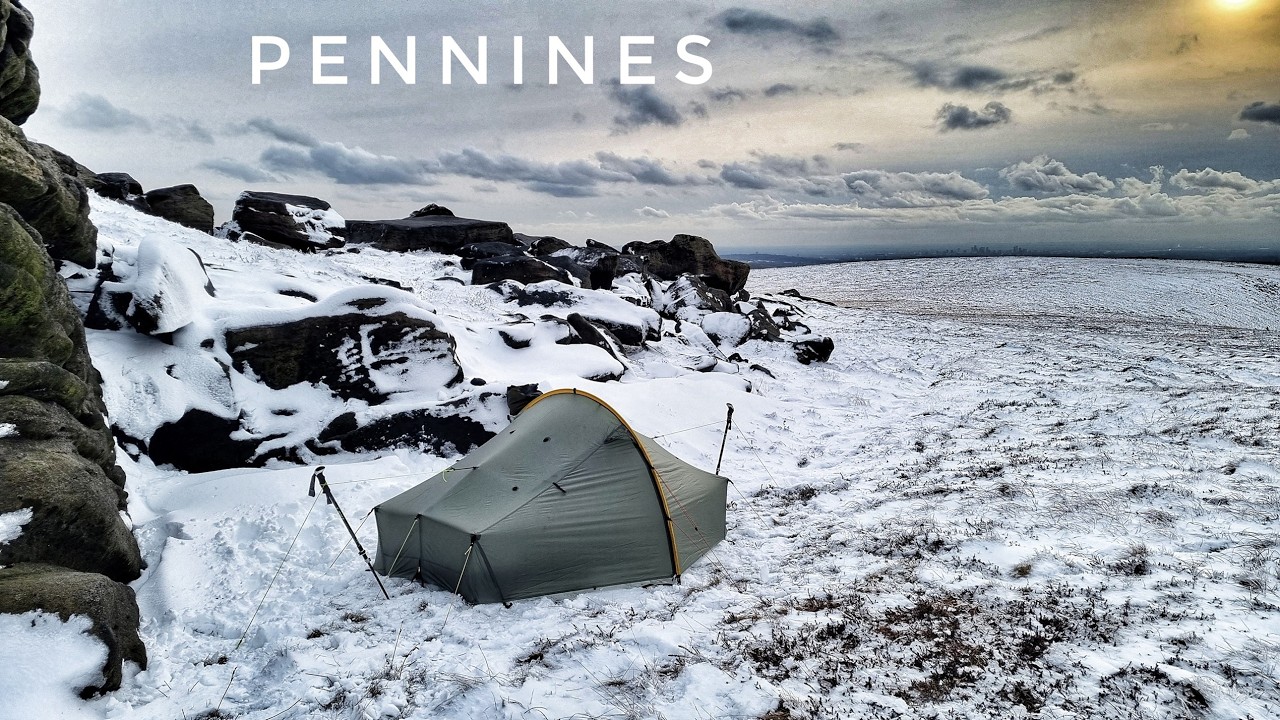 Пеннинские горы | Ночь на вересковых пустошах зимой