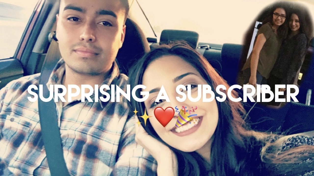 SURPRISING A SUBSCRIBER! : ABBYROAAD