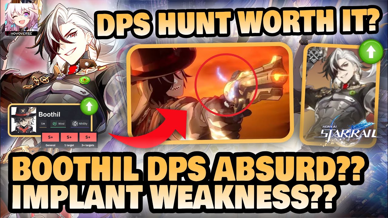 Path Hunt PATH HUNT SUDAH GA WORTH IT?? KIT Boothil DPS UNIK!! 🤠 | Honkai: Star ...