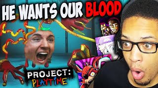 DAWKO CHASES ME IN PROJECT PLAYTIME (/w @FusionZGamer  @VaporTheGamer  @rexter7815 @Dawko)