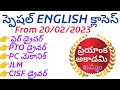 Drivers, Mechanic Special English Classes