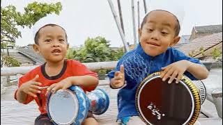 Darbuka Cilik Amar ma'rufi bocah 6 tahun cover sholawat Alamate Anak Sholeh #masyaallahtabarakallah