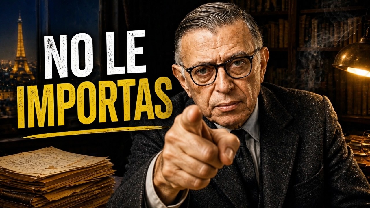 La Verdad Más Liberadora de Sartre: A Nadie Le Importas... Y Eso Es Tu Poder