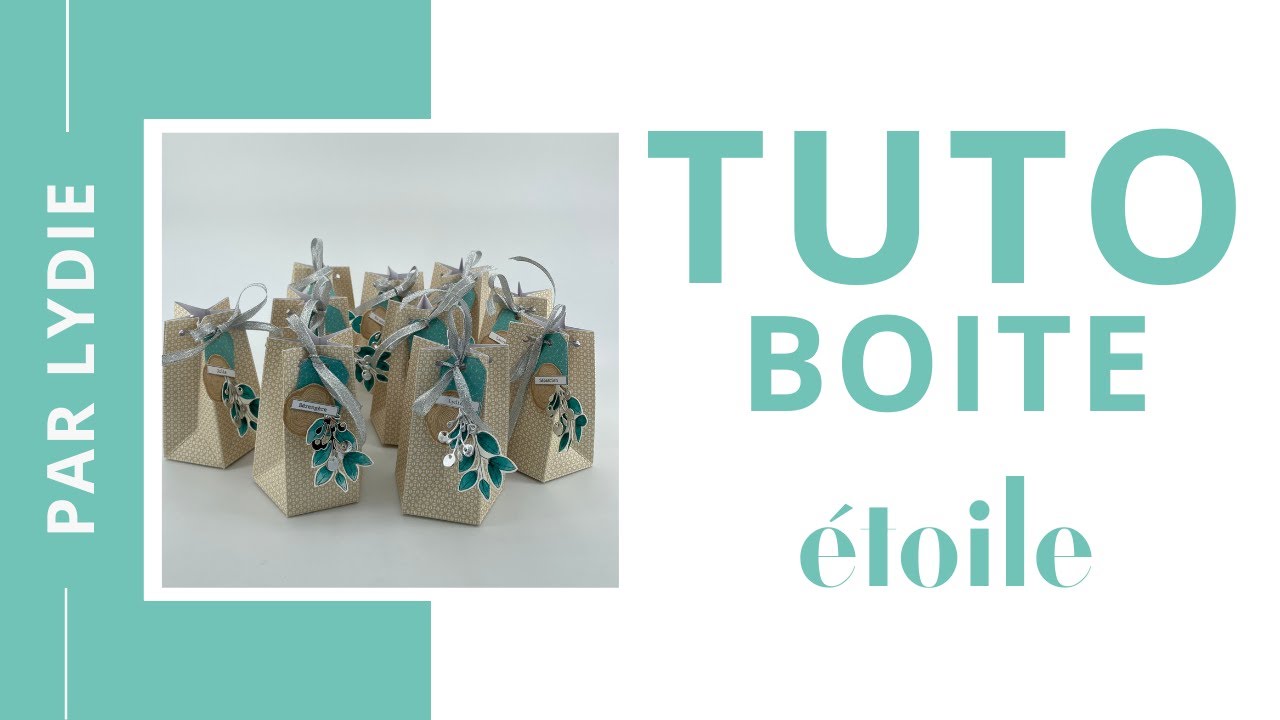 Tuto - Comment faire une boite étoile avec la gift bag punchboard #3 ?
