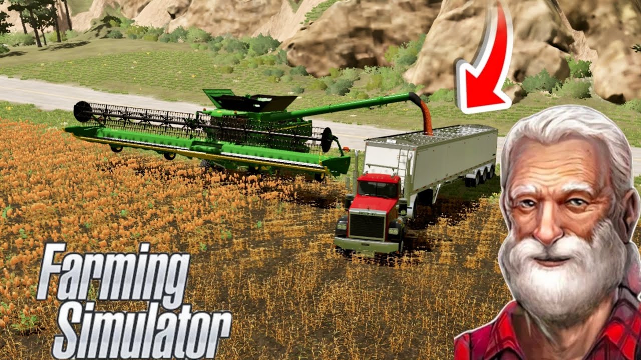 BIGGEST HARVEST LOADING CHALLENGE! 🚜🌾 Farming Simulator 23 #fs23 #fs18 #fs25 