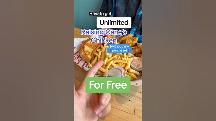 How to get Unlimited Free Raising Canes (Without Purchase)