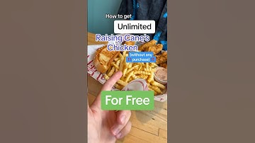 How to get Unlimited Free Raising Canes (Without Purchase)