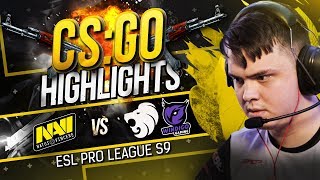 CSGO Highlights: NAVI vs North, Windigo @ ESL Pro League S9