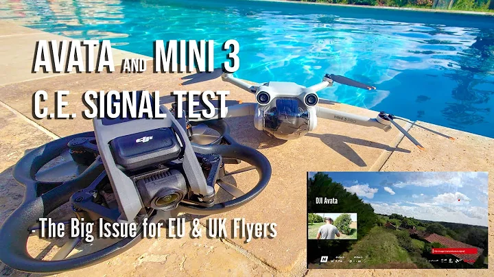 DJI Avata vs Mini 3 Pro Signal Test - UK & EU's Big Problem with the Avata