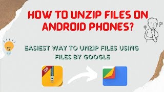 How to unzip files on Android phones? #zip #zipfiles #filesbygoogle #files screenshot 1