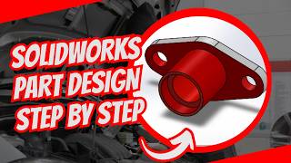 🔧 SolidWorks Tutorial | Part Design Progress – Part 1 📐