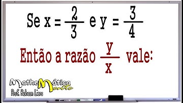 PROBLEMAS COM RAZÃO E PROPORÇÃO #2 - Prof. Robson Liers - Mathematicamente