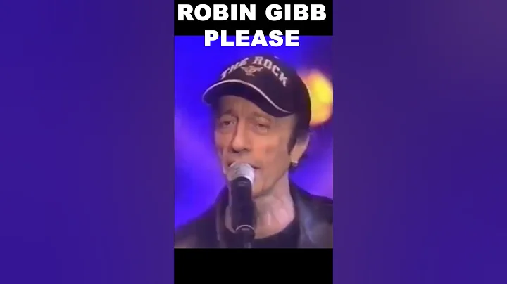ROBIN GIBB - Please - Live in 2003 #shorts #beegees #barrygibb #love #brothers #jivetubin #gibb