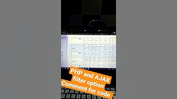How to add filter option without refresh page using PHP ANN AJAX #shortsvideo #shorts