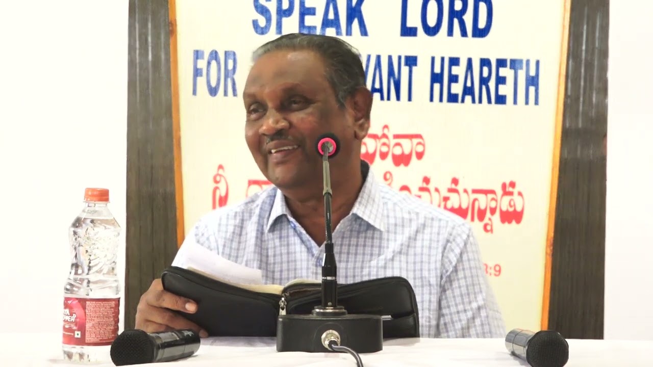 MORNING MESSAGE BY BRO.PAUL GANDHI GARU/DAY 1(09.08.2024)/ELDERS & PASTORS/SILVER JUBLEE MEETINGS