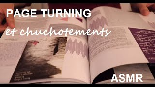 ASMR français - Page turning + chuchotements screenshot 3