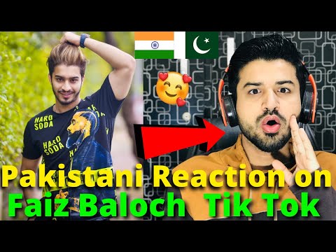 Pakistani React on Faiz Baloch TIKTOK VIDEOS | Team 07 | Reaction Vlogger