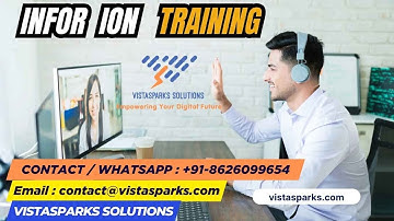 🎓 Infor ION Training | Master Enterprise Integration with Vistasparks Solutions 🌐