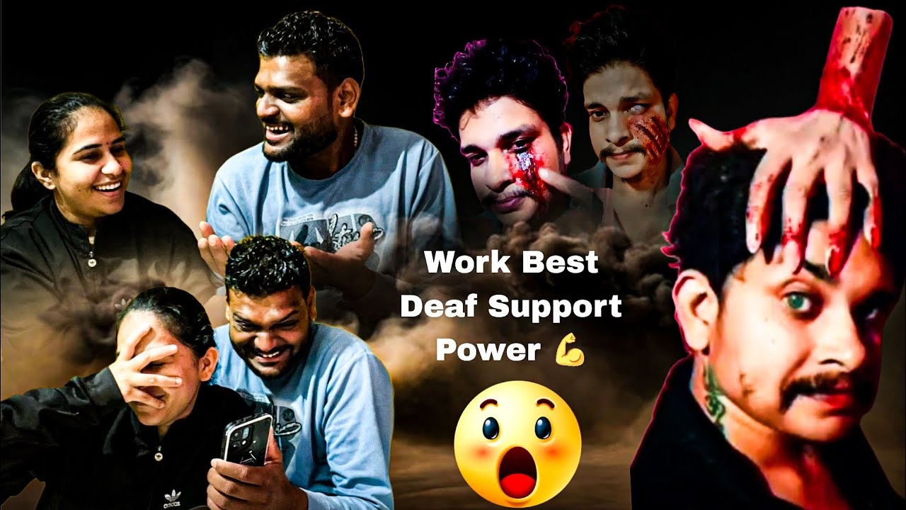 🚨🚨Ghost Real & Fake 🤕 Deaf Art 🎭 🎨 Ohh 😯 Support India please 💯🙏