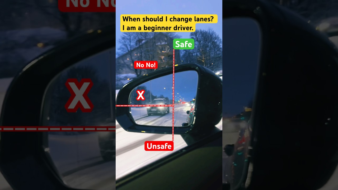 👉 | change lanes while driving | Changing Lanes | how to change lanes