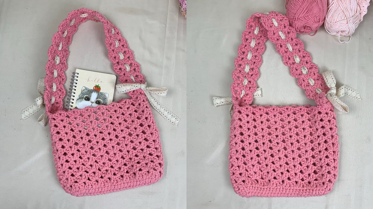 How To Crochet Bag | Simple handbag