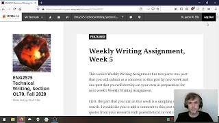 Technical Writing, Week 6, Continue 750-1000-Word Expanded Definition Project and Peer Review