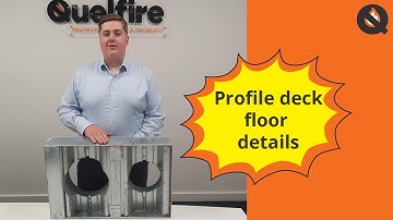 Firestopping Tested Detail: Profile Deck Floor Details