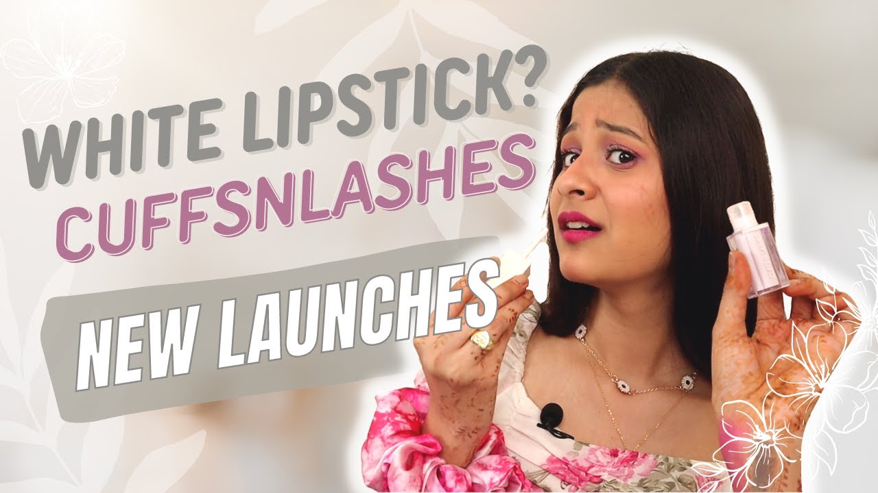 Trying White & Black Lipsticks from 