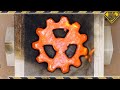 Casting A "Radioactive" Copper Gear! TKOR Test Metal Foundry With Fidget Spinners &  Copper Melting!