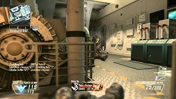 Black Ops 2 : 58 kill Bomb in league play Hardpoint on Hijacked