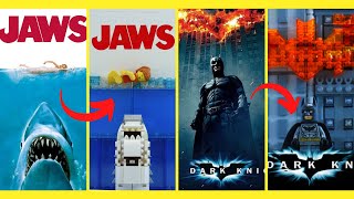 I Made Famous Movie Posters in Lego