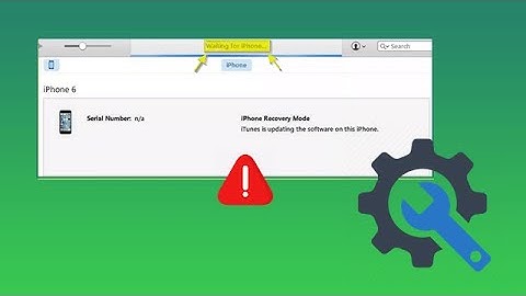 How to Fix iTunes Stuck on Waiting for iPhone during Restore
