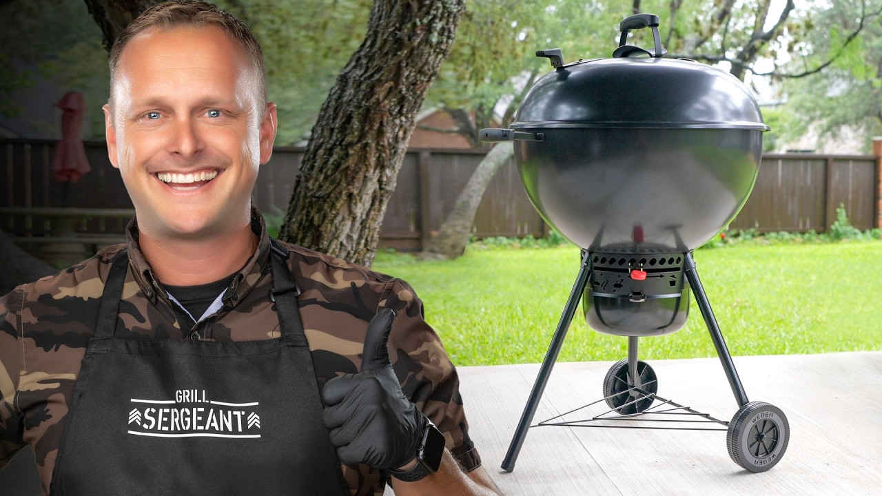 First Look at the NEW Weber Premium Stealth Kettle! #ad