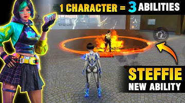 STEFFIE CHARACTER NEW ABILITY | OB33 UPDATE - GARENA FREE FIRE