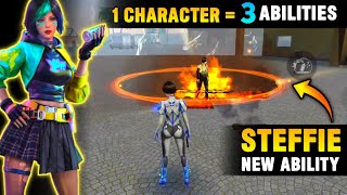 STEFFIE CHARACTER NEW ABILITY | OB33 UPDATE - GARENA FREE FIRE