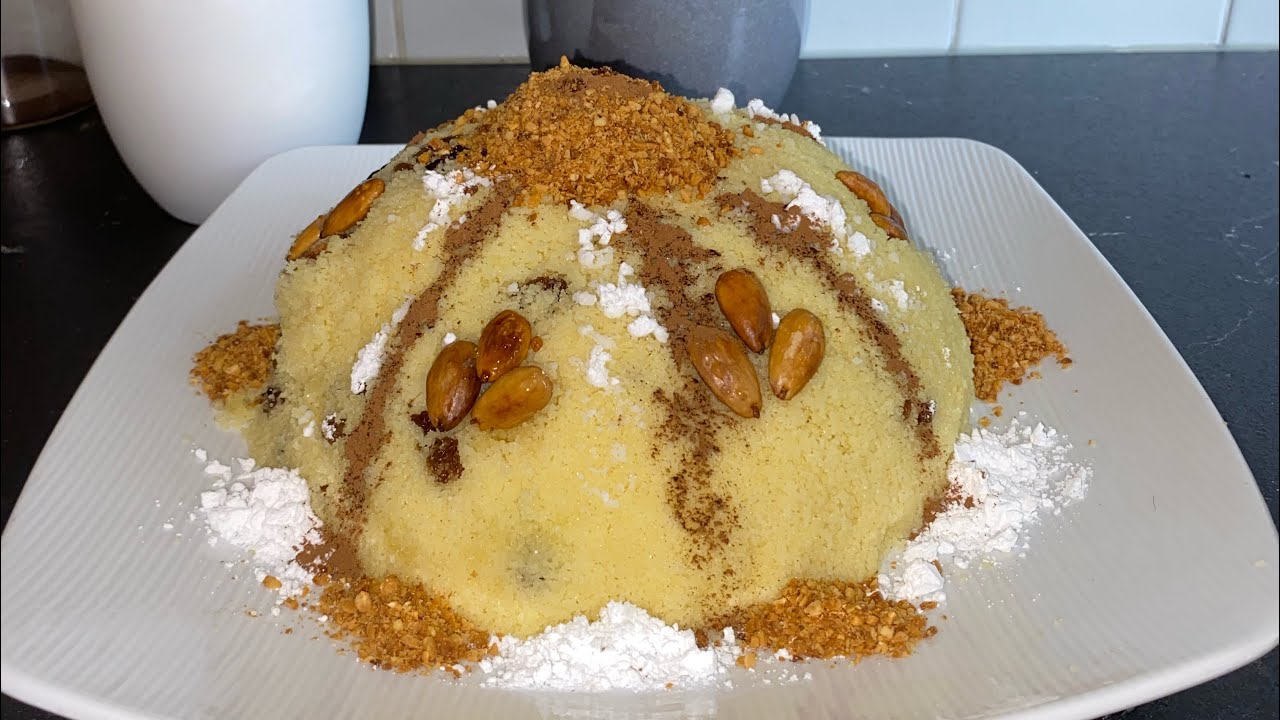 Préparation du couscous  et en bonus un couscous sucré salée