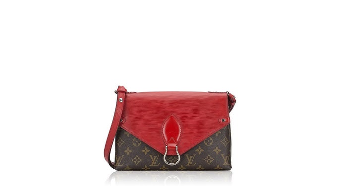 Louis Vuitton Monogram EPI Saint Michel Rose Ballerine