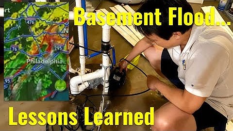 How to prevent your basement from flooding, lessons learned from my basement flood