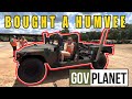 Acheter un humvee chez gov planet