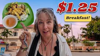 The $1.25 breakfast in Siem Reap I had to return for @nanwithabackpack