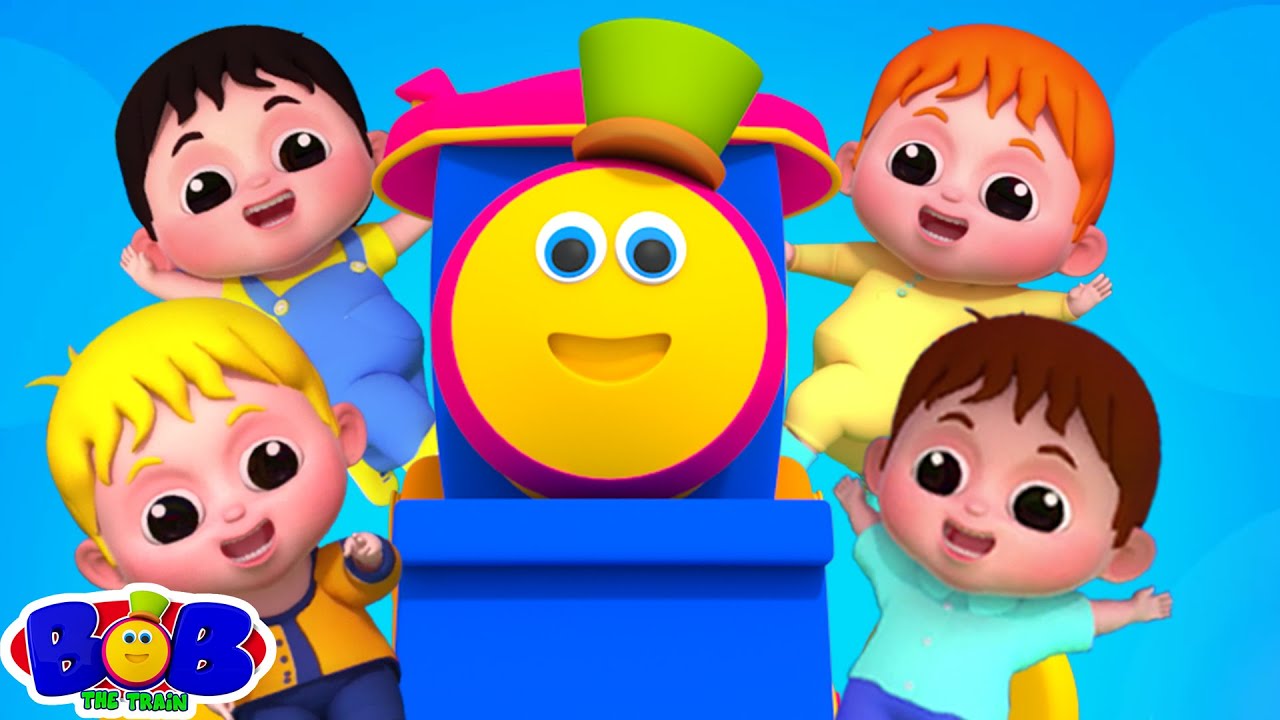 Five Little Babies , Fun Baby Song - Nursery Rhyme for Kids by Bob the Train