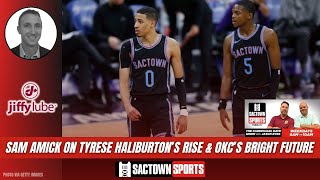 Sam Amick on Tyrese Haliburton's rise post-Kings trade & the potential for a Giannis-Spurs trade
