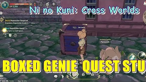 Boxed Genie Quest Stuck | Ni no Kuni: Cross Worlds